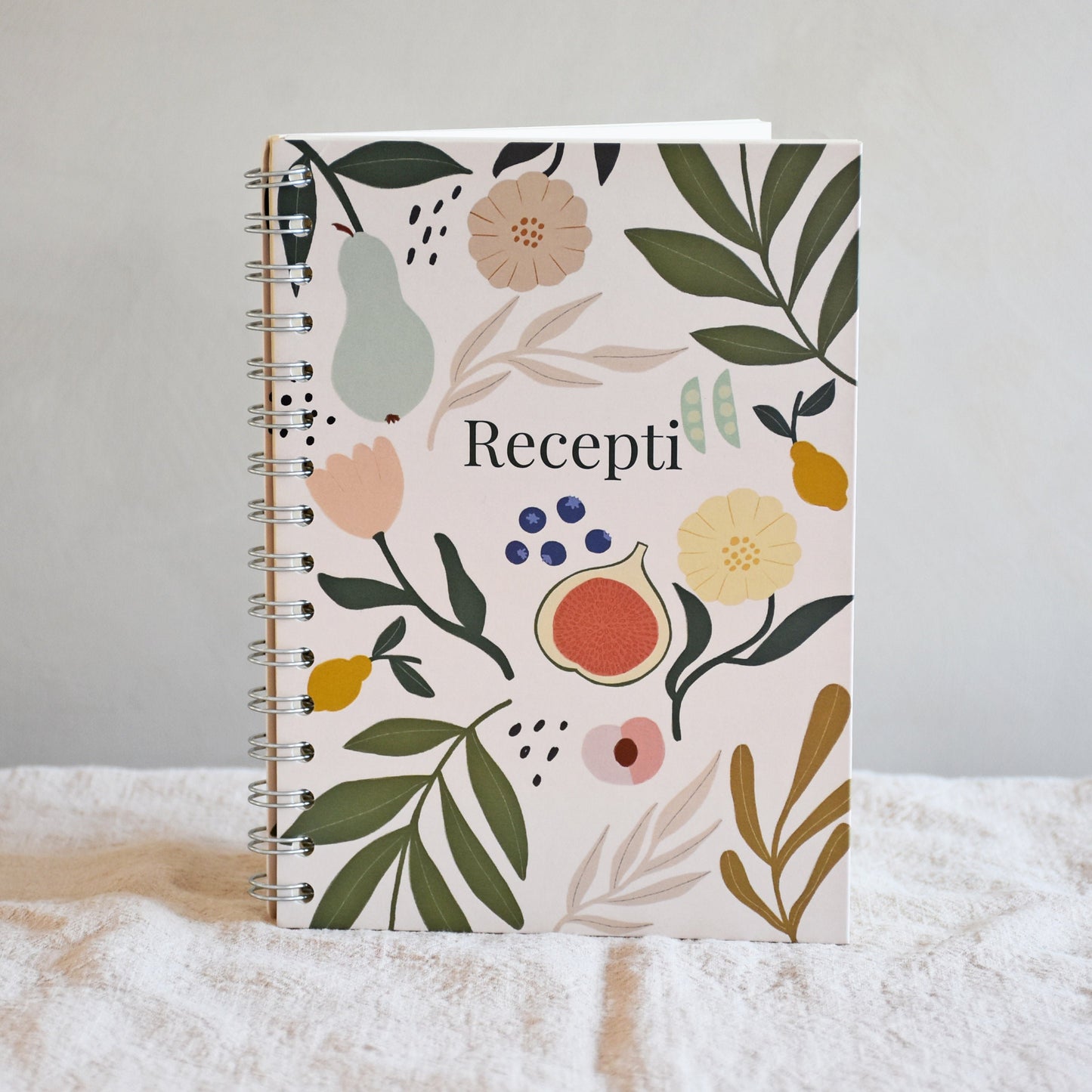 Floral recipe notebook - Hrvatski